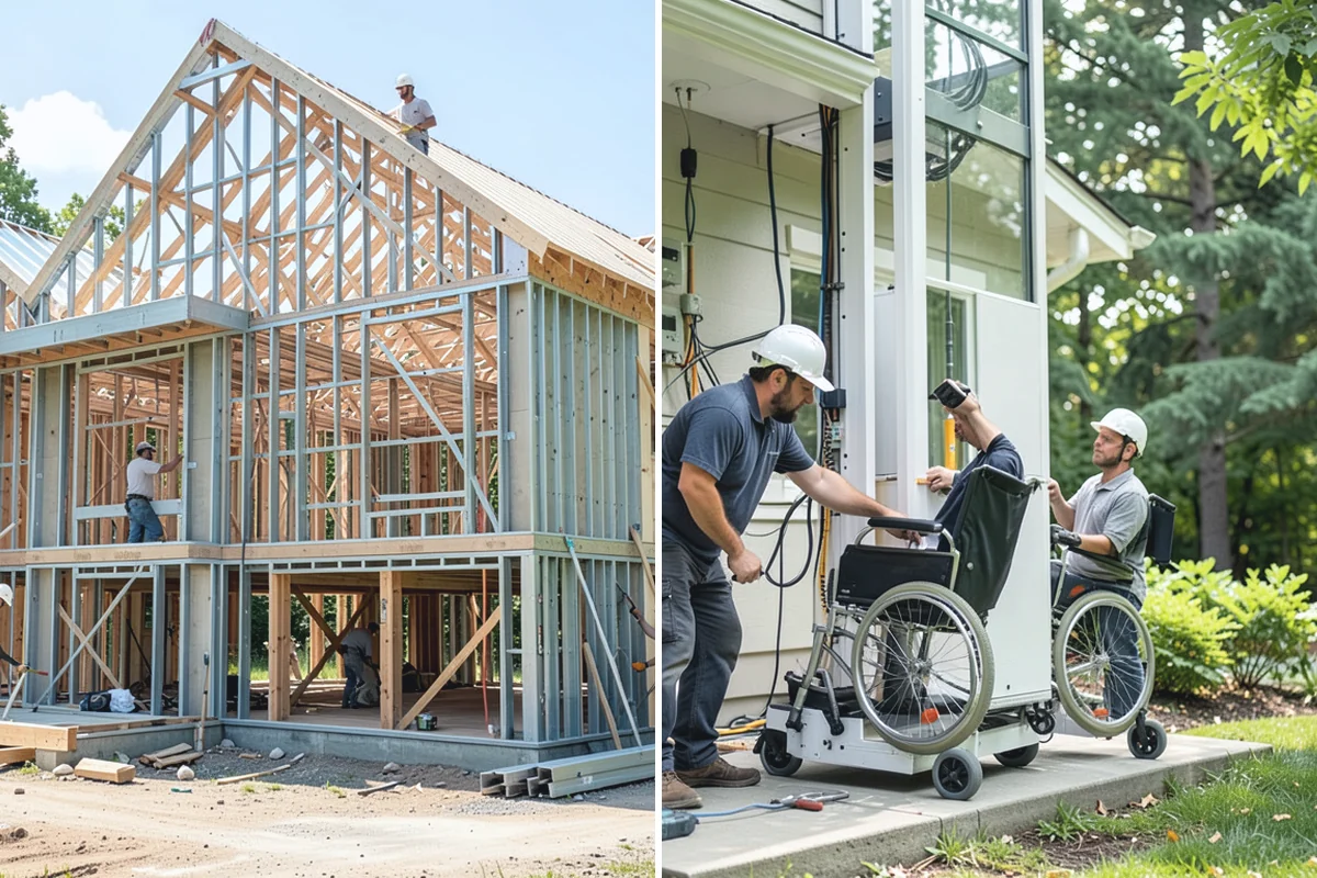 Double Front Door Installation in Woodinville, King County, WA - Verify the opening width, header, and structural support