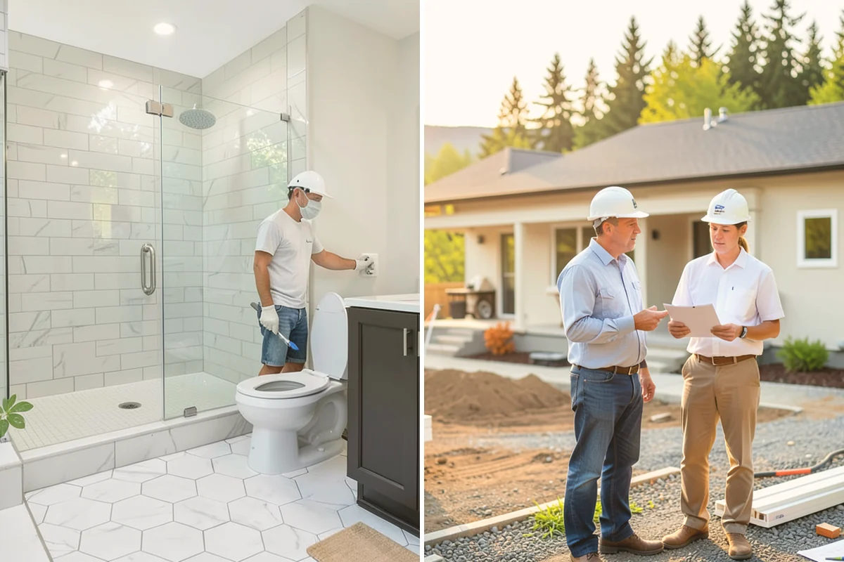 Double-Hung Window Installation in Algona, King County, WA - Measure openings and choose double-hung units