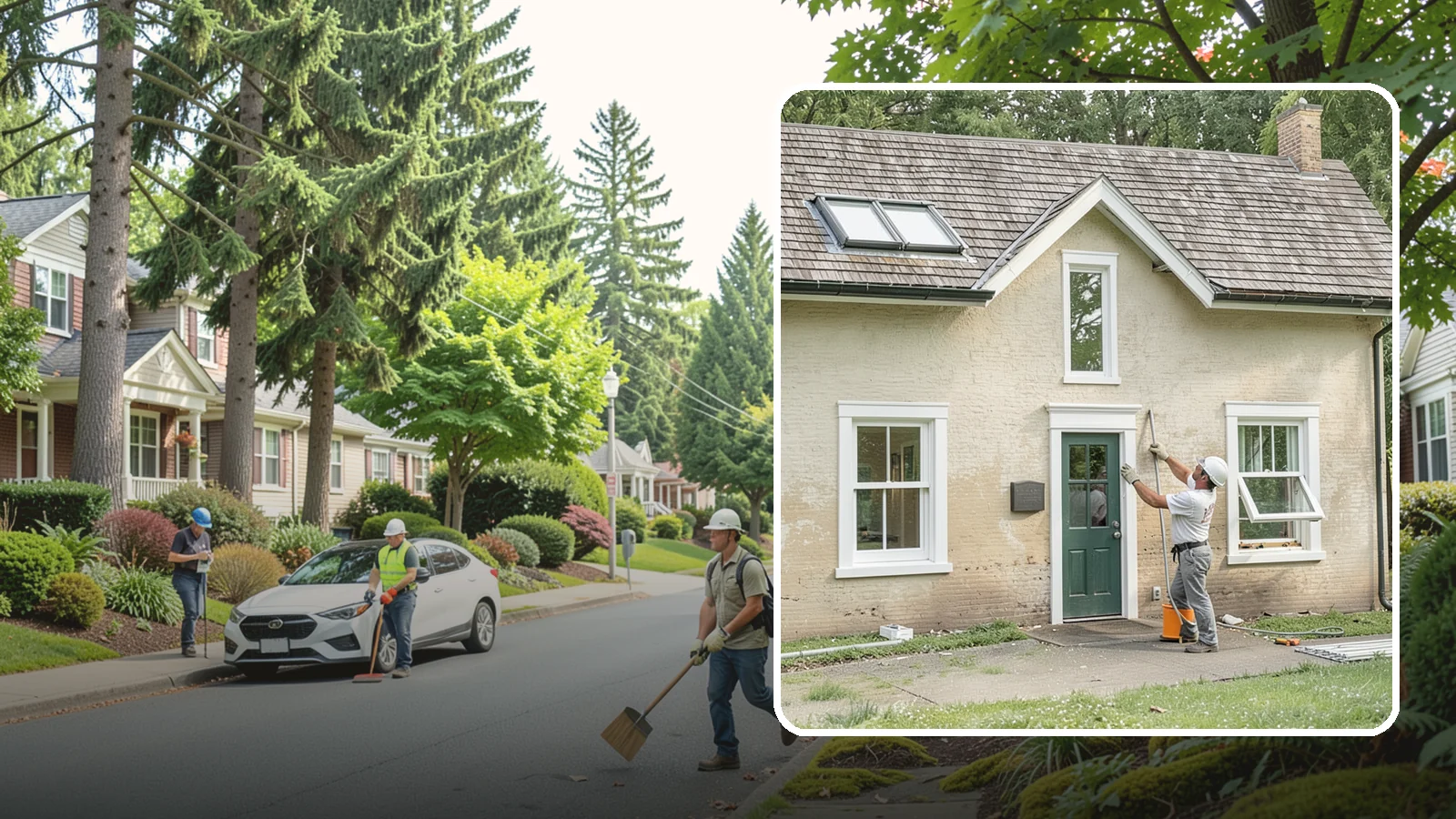 Double-Hung Window Installation in Beaux Arts Village, King County, WA - Installing classic double-hung windows with two operable sashes for versatile ventilation and easy cleaning.