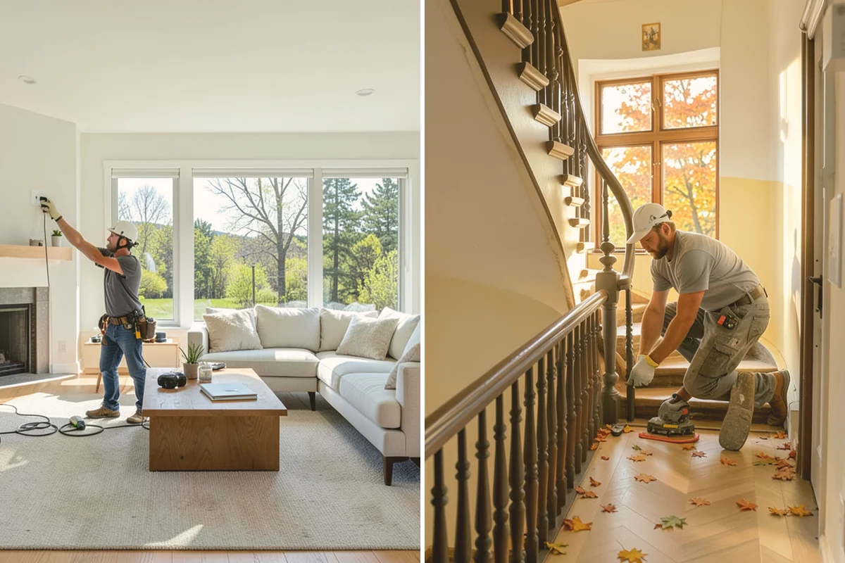 Double-Hung Window Installation in Bellevue, King County, WA - Measure openings and choose double-hung units