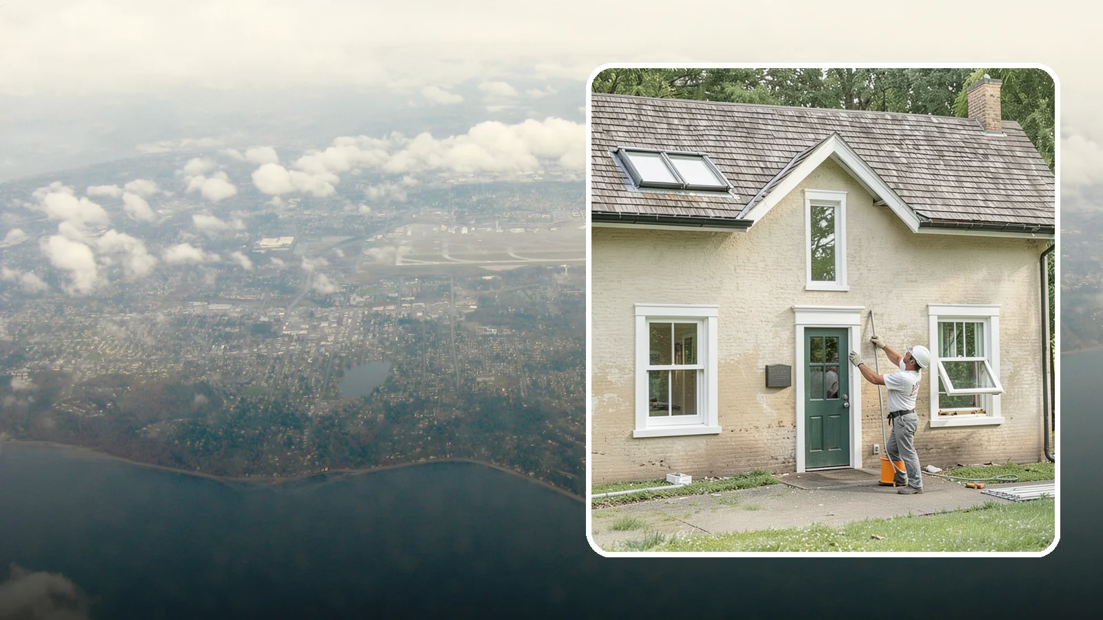 Double-Hung Window Installation in Burien, King County, WA - Installing classic double-hung windows with two operable sashes for versatile ventilation and easy cleaning.