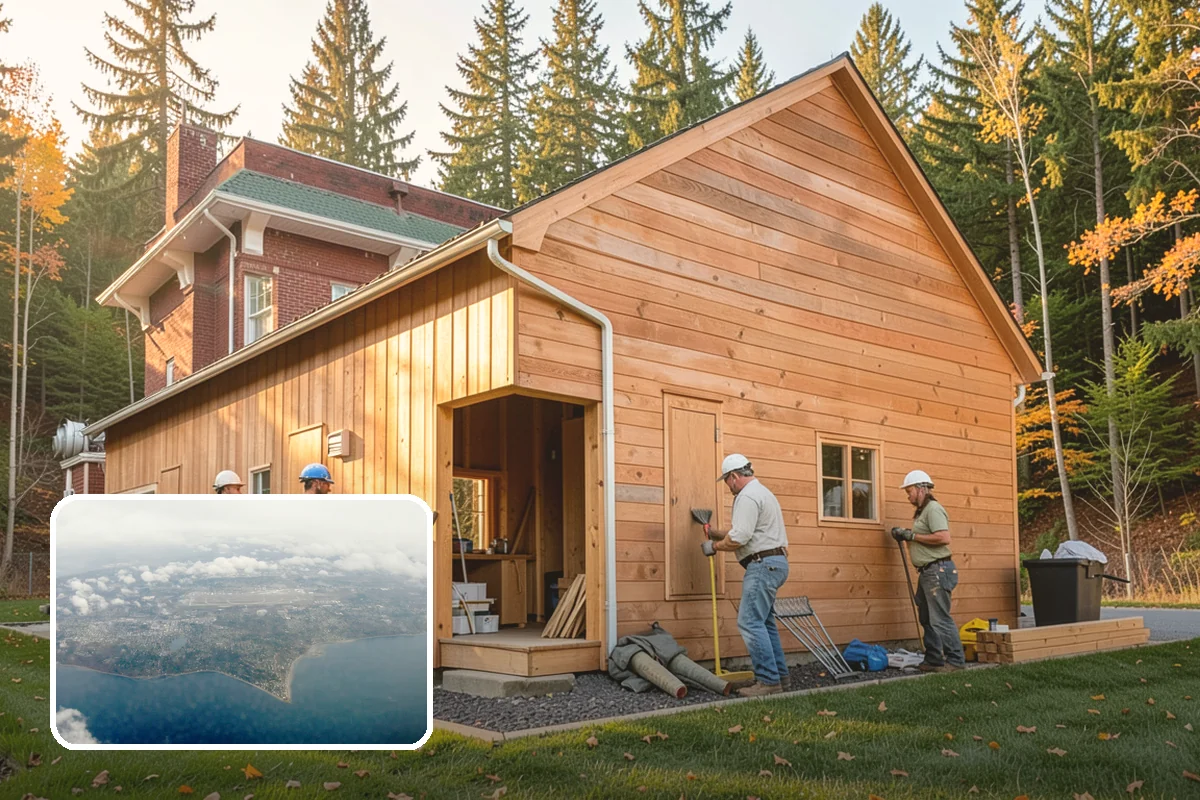 Double-Hung Window Installation in Burien, King County, WA - Adjustable ventilation from top and bottom sashes