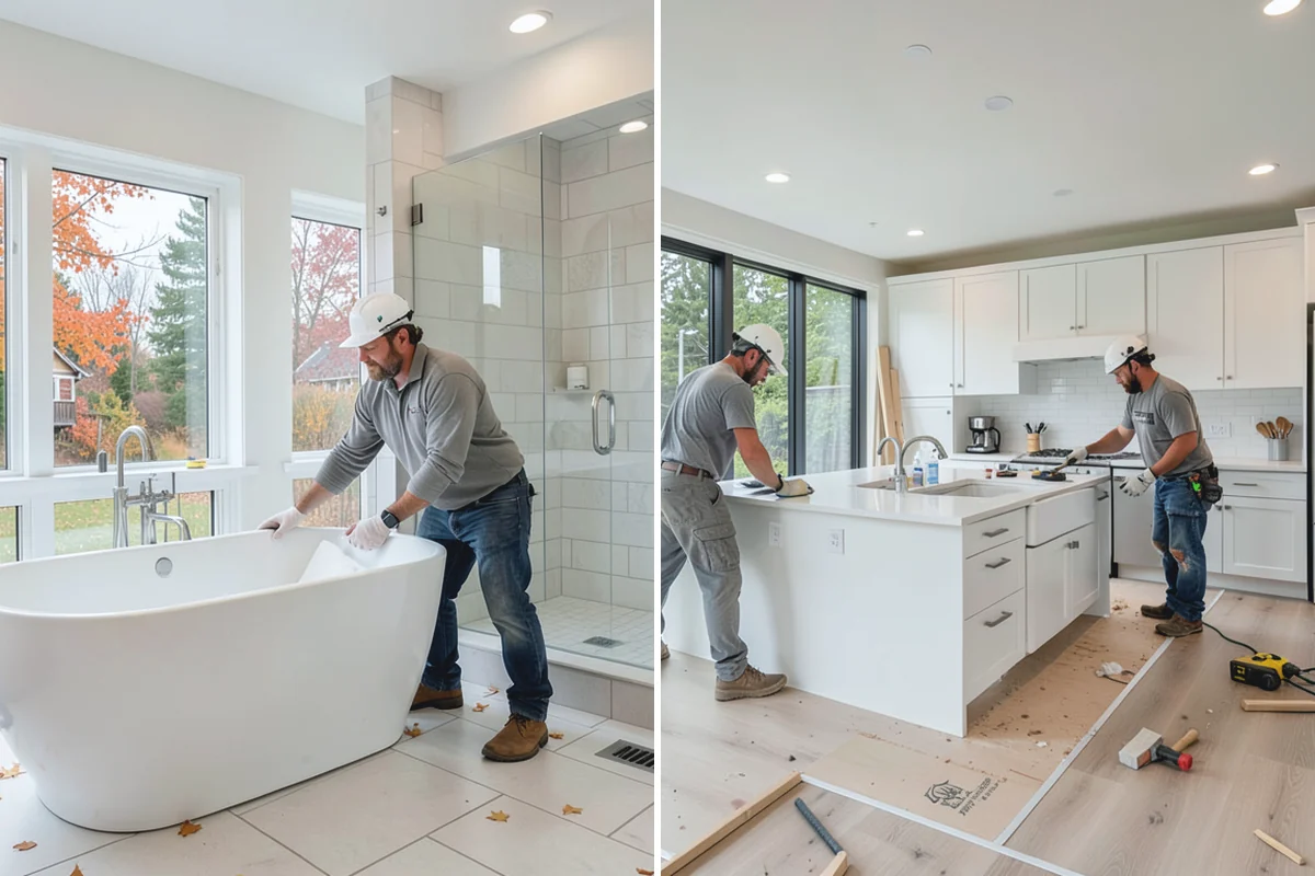 Double-Hung Window Installation in Darrington, Snohomish County, WA - Measure openings and choose double-hung units