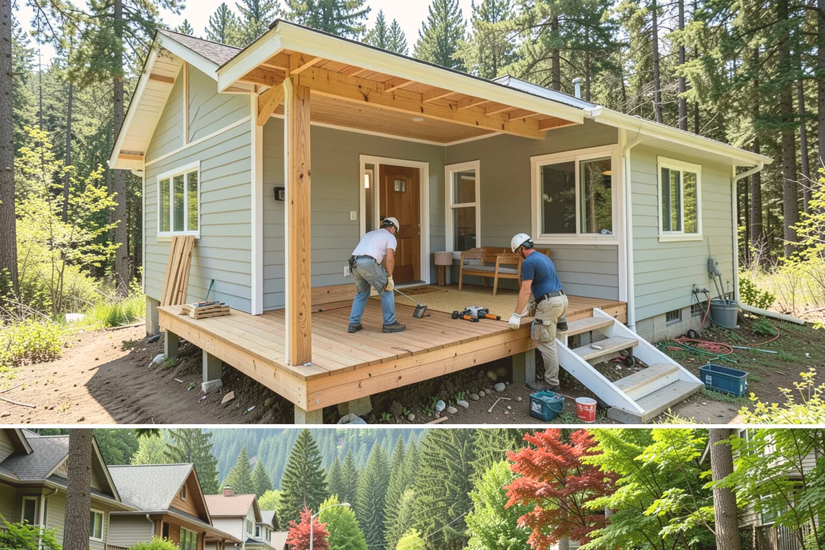 Double-Hung Window Installation in Darrington, Snohomish County, WA - Double-hung installs work in every season, with exterior sealing timed around drier conditions when possible.