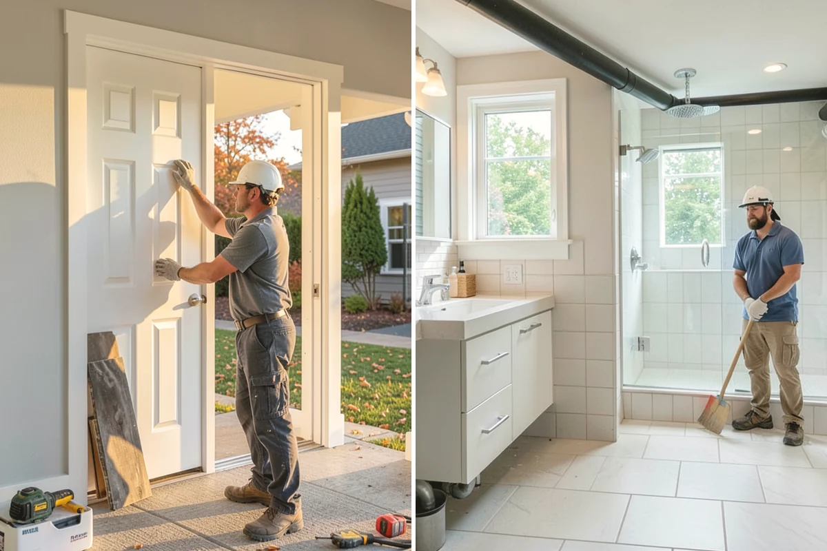 Double-Hung Window Installation in Edgewood, Pierce County, WA - Measure openings and choose double-hung units
