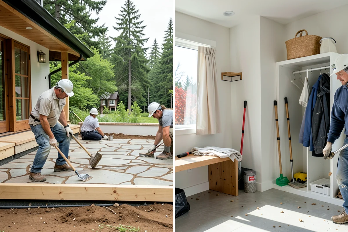 Double-Hung Window Installation in Federal Way, King County, WA - Measure openings and choose double-hung units