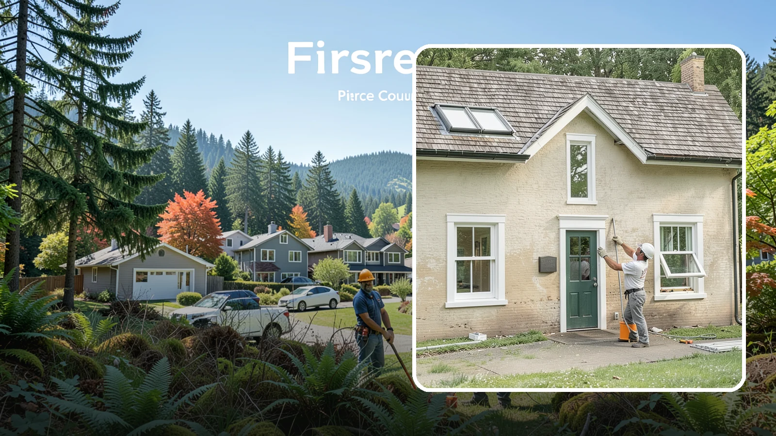 Double-Hung Window Installation in Fircrest, Pierce County, WA - Installing classic double-hung windows with two operable sashes for versatile ventilation and easy cleaning.