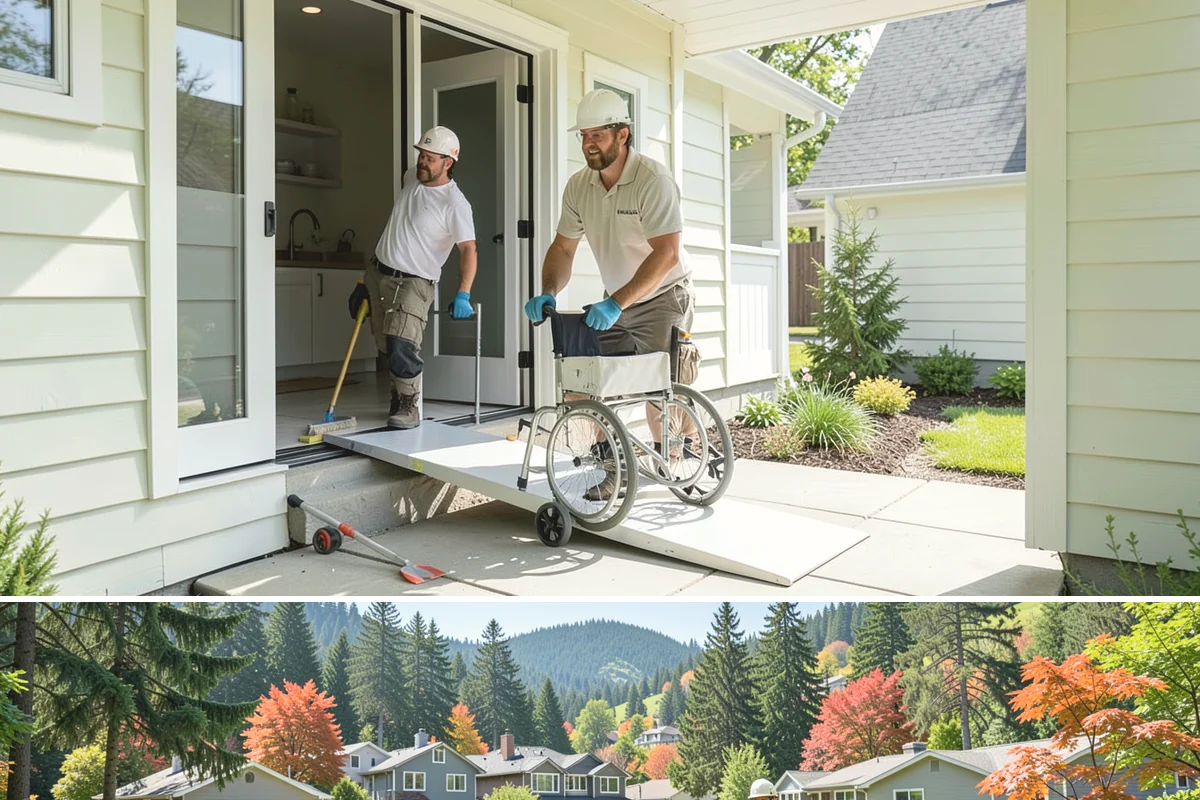 Double-Hung Window Installation in Fircrest, Pierce County, WA - Double-hung installs work in every season, with exterior sealing timed around drier conditions when possible.