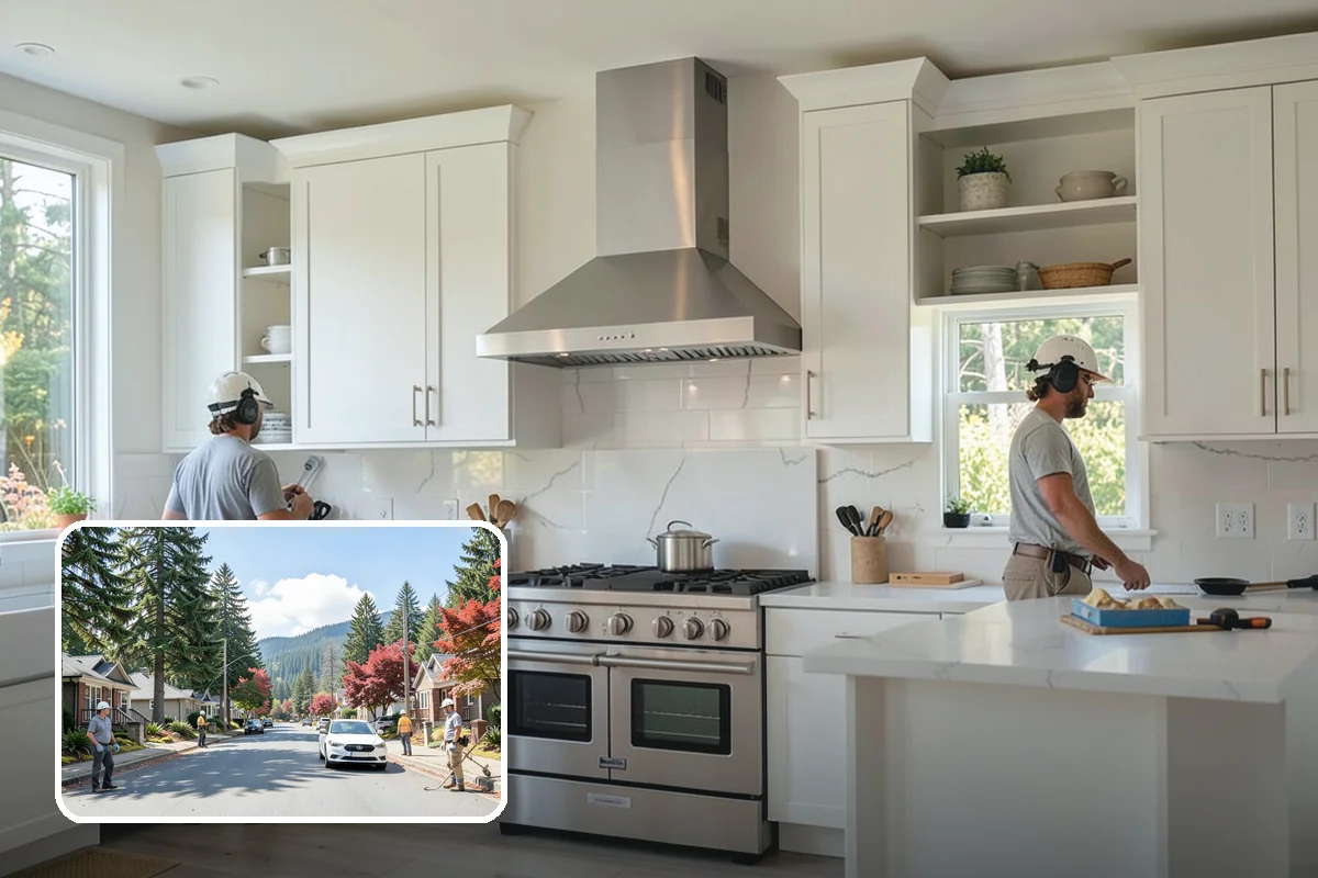 Double-Hung Window Installation in Hunts Point, King County, WA - Adjustable ventilation from top and bottom sashes