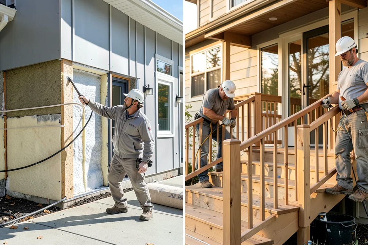 Double-Hung Window Installation in Hunts Point, King County, WA - Measure openings and choose double-hung units