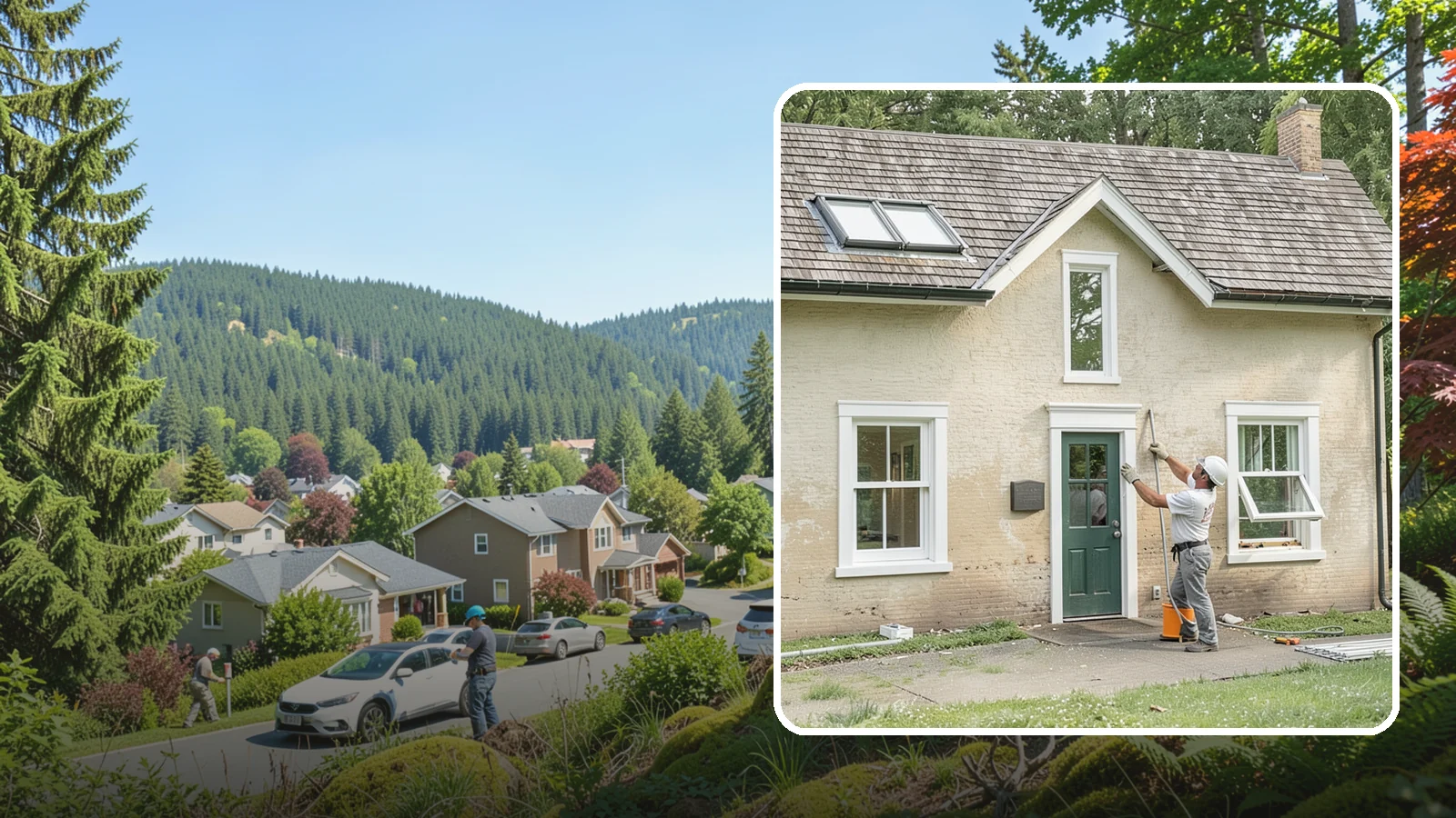 Double-Hung Window Installation in Index, Snohomish County, WA - Installing classic double-hung windows with two operable sashes for versatile ventilation and easy cleaning.