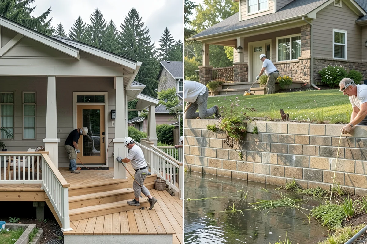 Double-Hung Window Installation in Kenmore, King County, WA - Measure openings and choose double-hung units