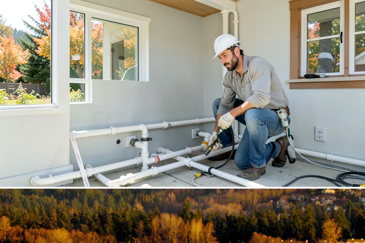 Double-Hung Window Installation in Kenmore, King County, WA - Double-hung installs work in every season, with exterior sealing timed around drier conditions when possible.
