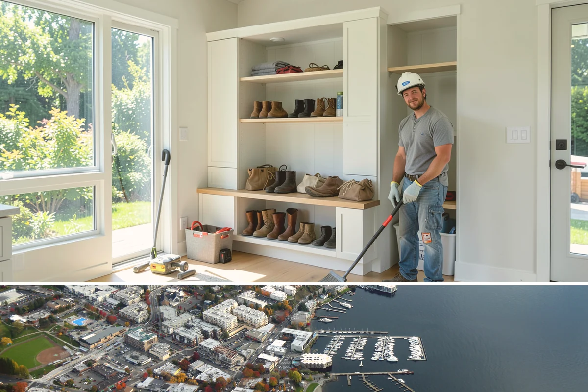 Double-Hung Window Installation in Kirkland, King County, WA - Double-hung installs work in every season, with exterior sealing timed around drier conditions when possible.
