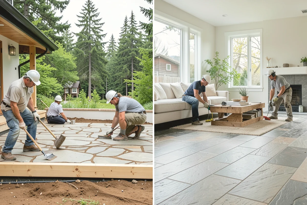 Double-Hung Window Installation in La Conner, Skagit County, WA - Measure openings and choose double-hung units