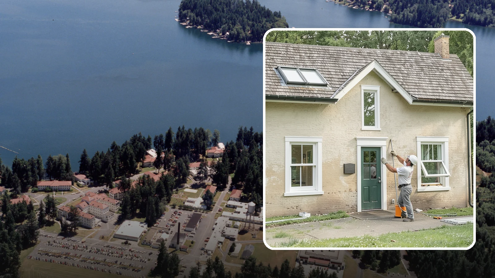Double-Hung Window Installation in Lakewood, Pierce County, WA - Installing classic double-hung windows with two operable sashes for versatile ventilation and easy cleaning.