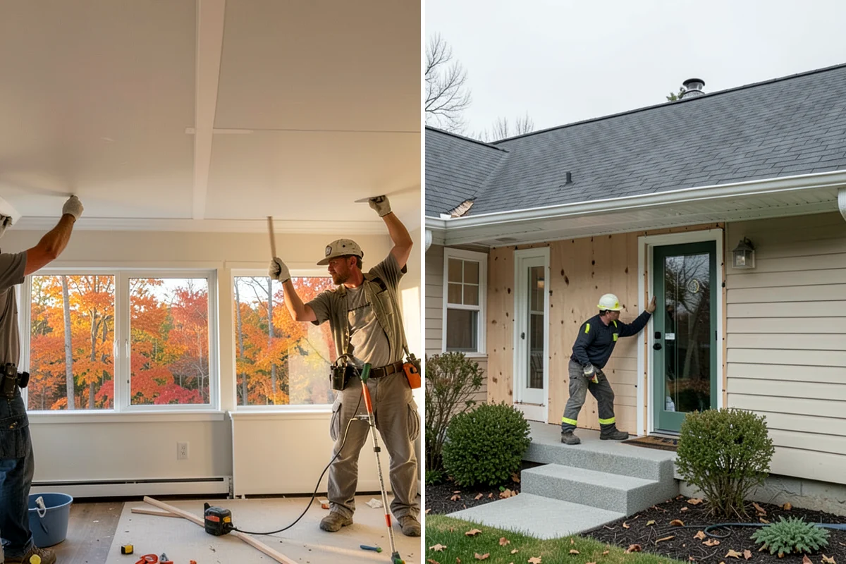 Double-Hung Window Installation in Lakewood, Pierce County, WA - Measure openings and choose double-hung units