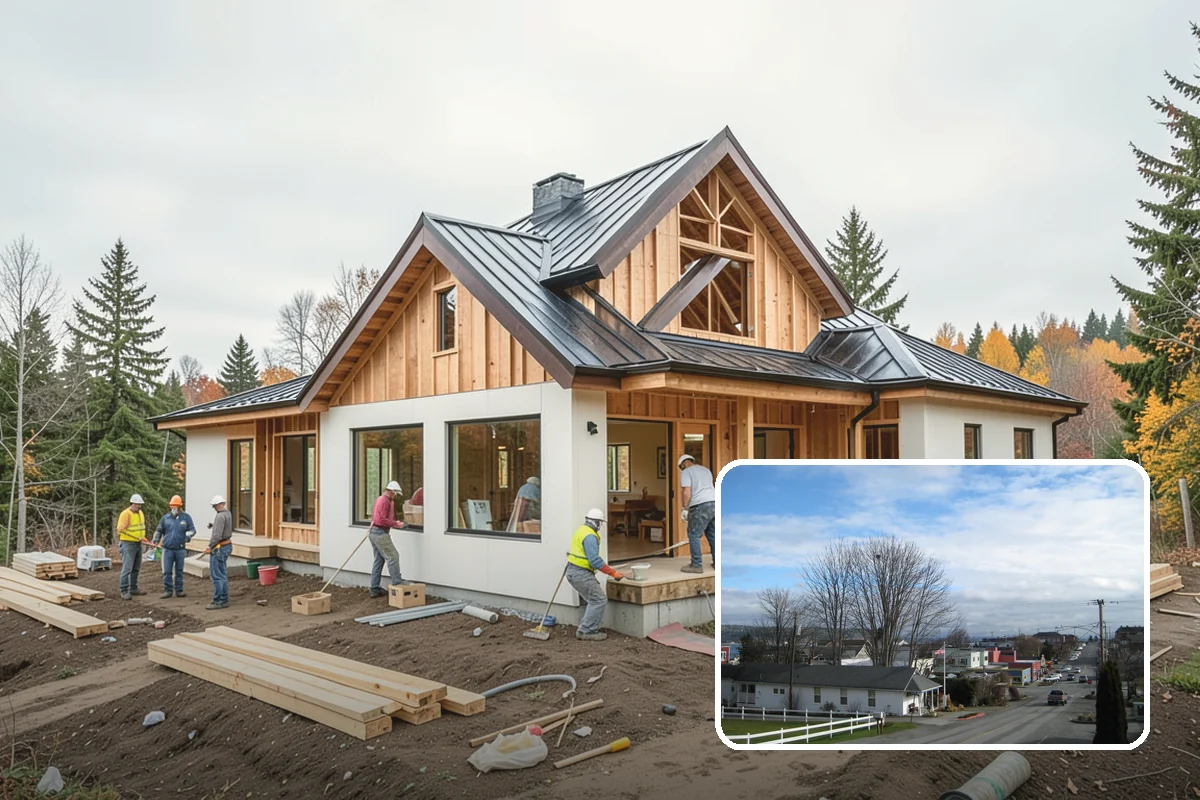 Double-Hung Window Installation in Langley, Island County, WA - Adjustable ventilation from top and bottom sashes