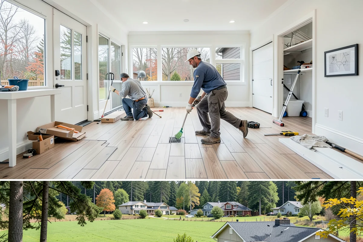 Double-Hung Window Installation in Lyman, Skagit County, WA - Double-hung installs work in every season, with exterior sealing timed around drier conditions when possible.