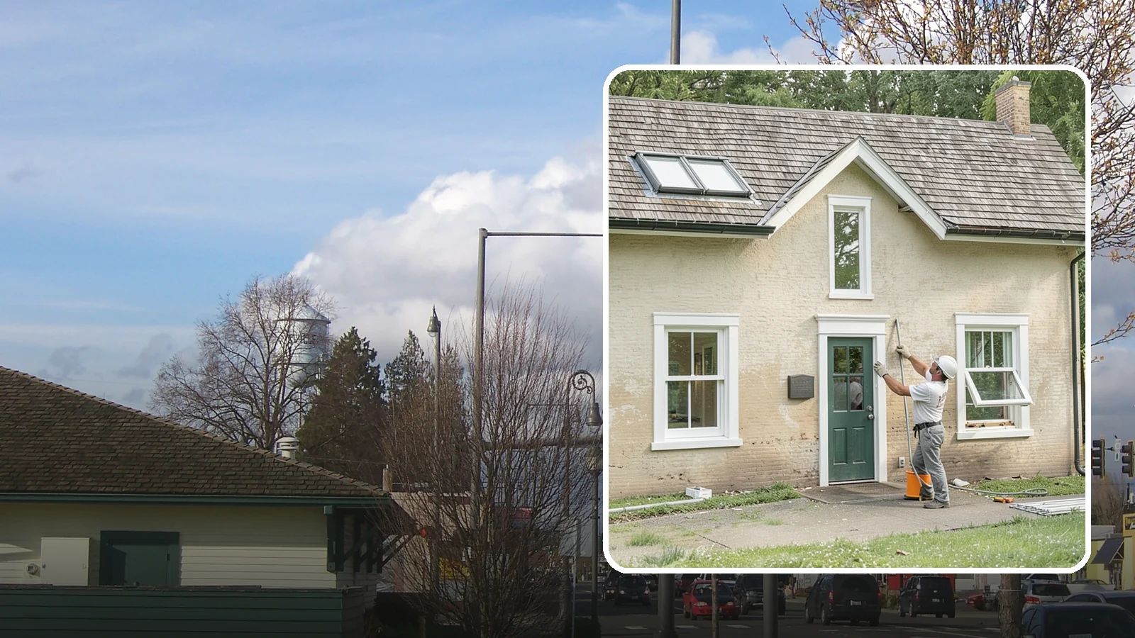 Double-Hung Window Installation in Marysville, Snohomish County, WA - Installing classic double-hung windows with two operable sashes for versatile ventilation and easy cleaning.