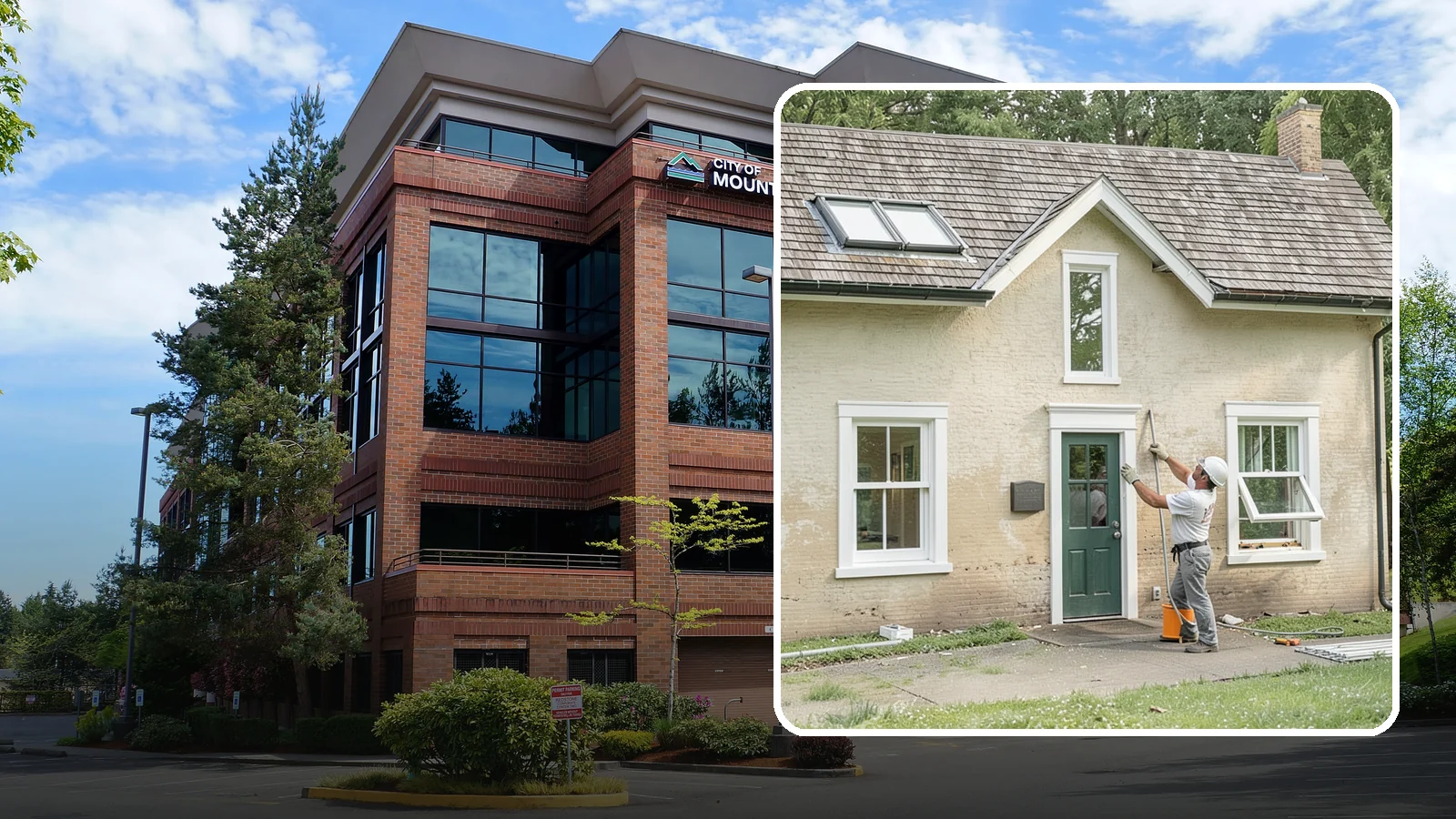 Double-Hung Window Installation in Mountlake Terrace, Snohomish County, WA - Installing classic double-hung windows with two operable sashes for versatile ventilation and easy cleaning.