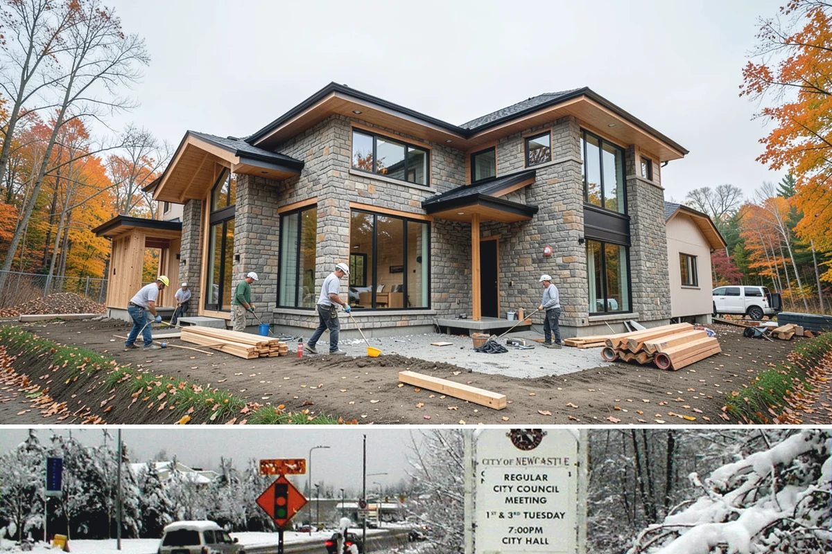 Double-Hung Window Installation in Newcastle, King County, WA - Double-hung installs work in every season, with exterior sealing timed around drier conditions when possible.