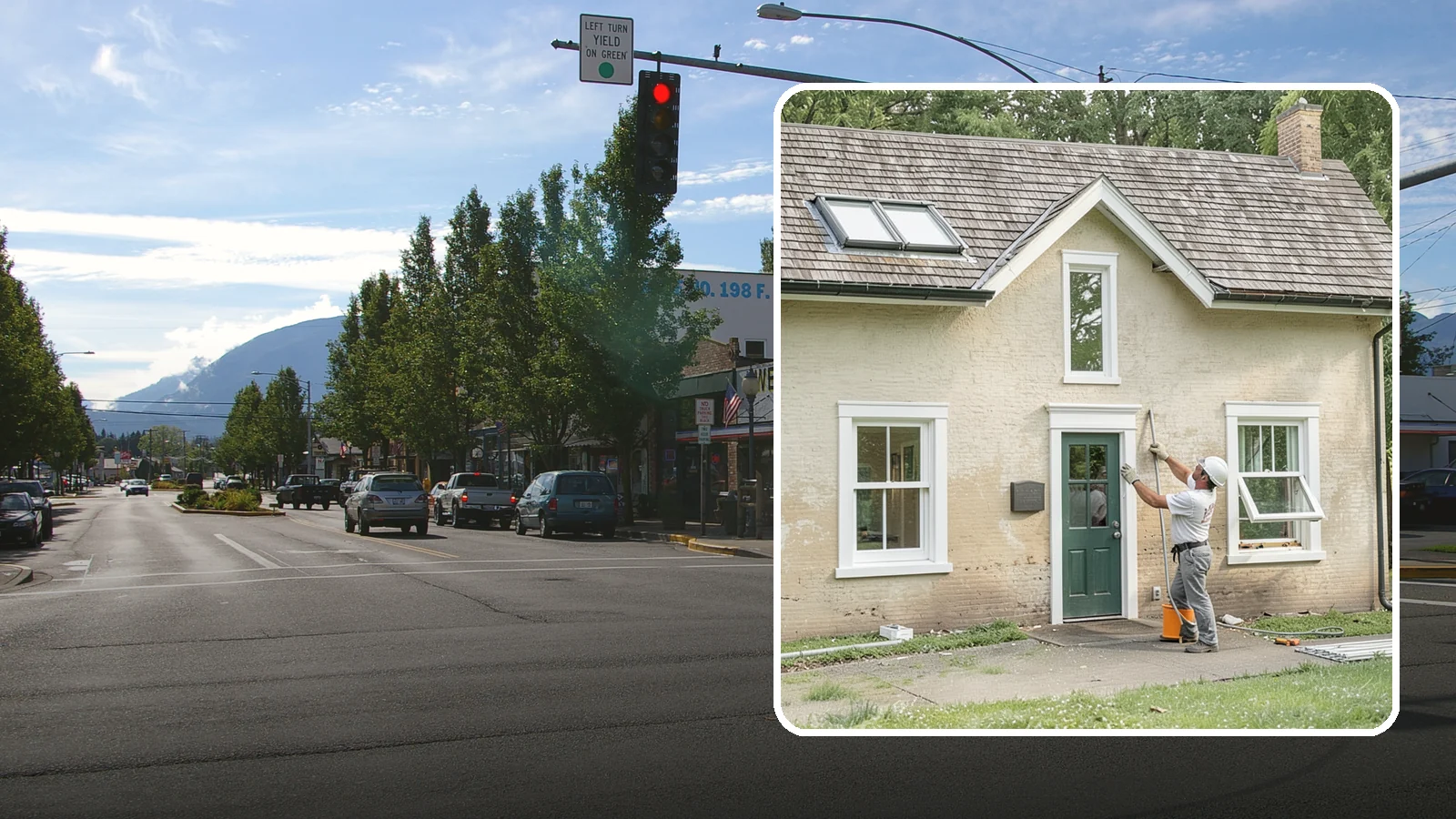 Double-Hung Window Installation in North Bend, King County, WA - Installing classic double-hung windows with two operable sashes for versatile ventilation and easy cleaning.