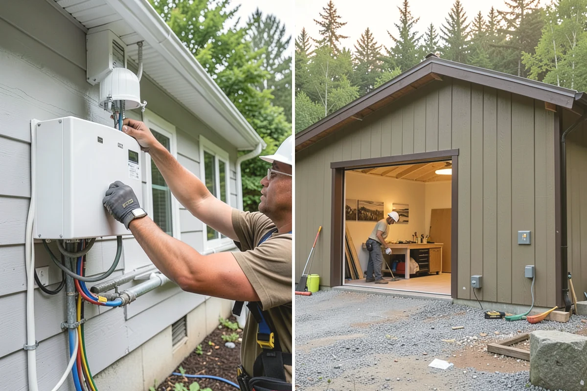 Double-Hung Window Installation in North Bend, King County, WA - Measure openings and choose double-hung units