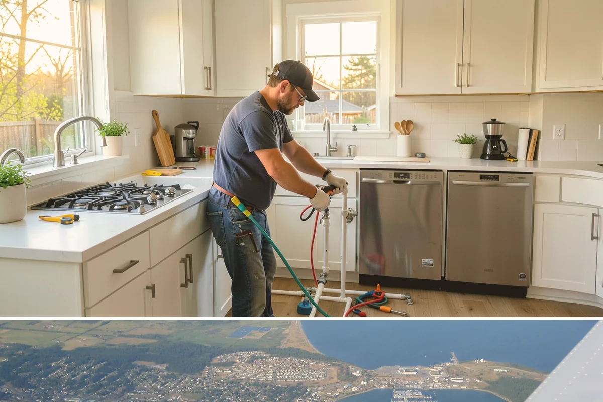 Double-Hung Window Installation in Oak Harbor, Island County, WA - Double-hung installs work in every season, with exterior sealing timed around drier conditions when possible.