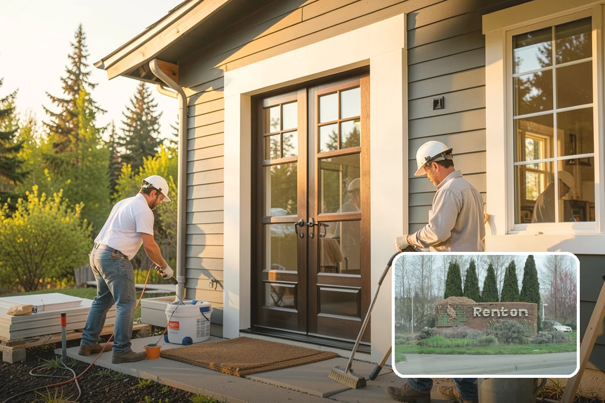 Double-Hung Window Installation in Renton, King County, WA - Adjustable ventilation from top and bottom sashes