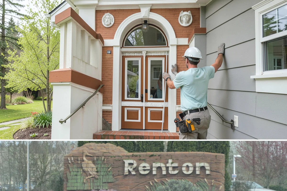 Double-Hung Window Installation in Renton, King County, WA - Double-hung installs work in every season, with exterior sealing timed around drier conditions when possible.