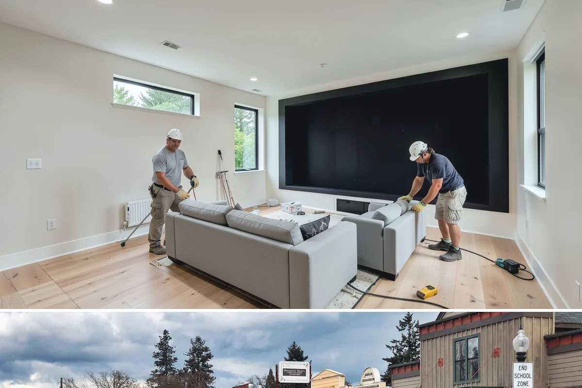Double-Hung Window Installation in Roy, Pierce County, WA - Double-hung installs work in every season, with exterior sealing timed around drier conditions when possible.