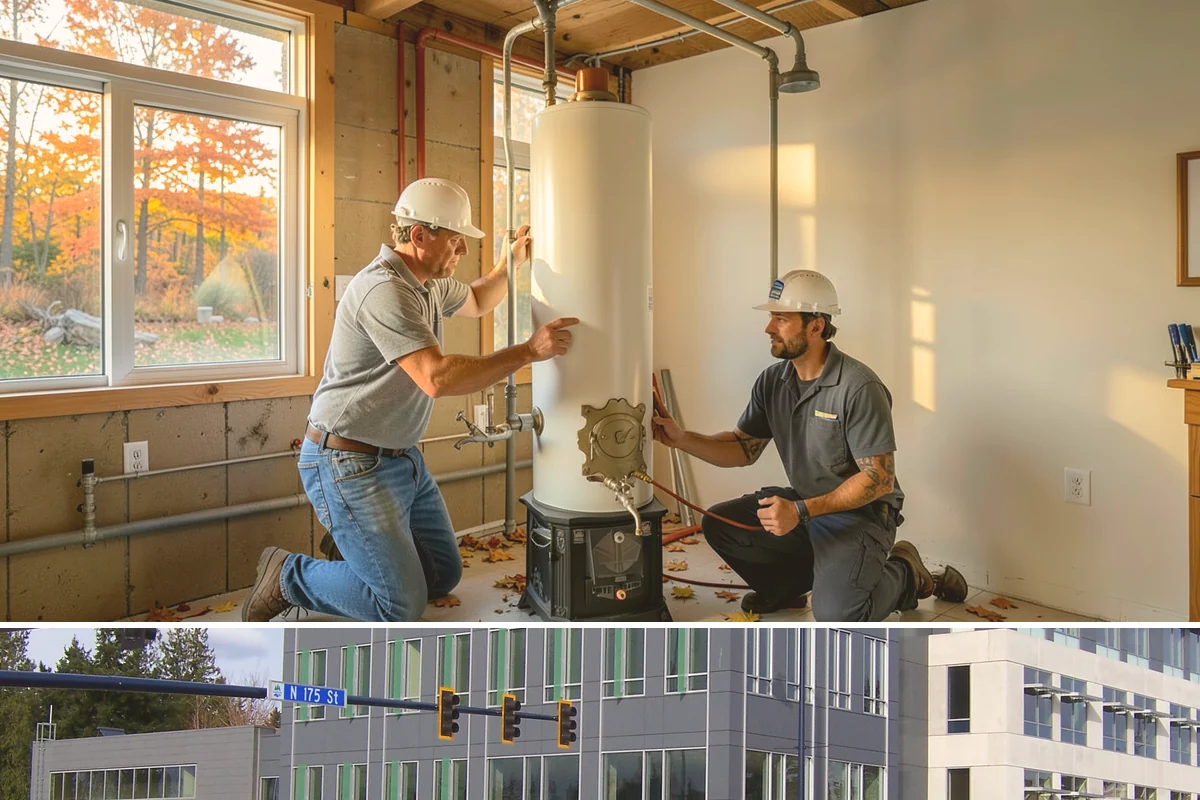 Double-Hung Window Installation in Shoreline, King County, WA - Double-hung installs work in every season, with exterior sealing timed around drier conditions when possible.