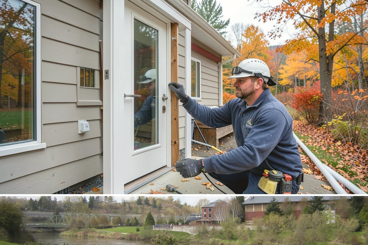 Double-Hung Window Installation in Tukwila, King County, WA - Double-hung installs work in every season, with exterior sealing timed around drier conditions when possible.