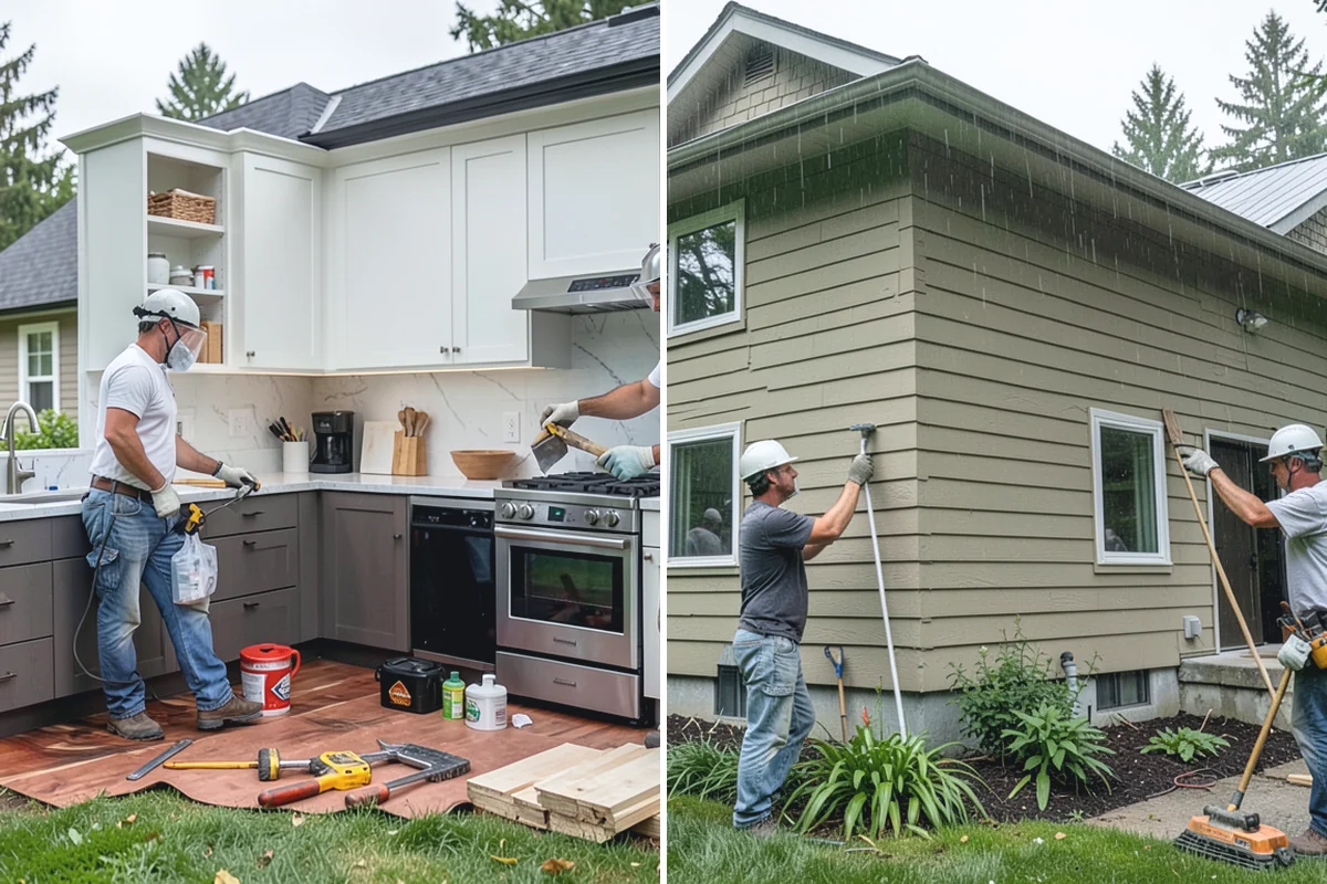 Double-Hung Window Installation in Woodinville, King County, WA - Measure openings and choose double-hung units