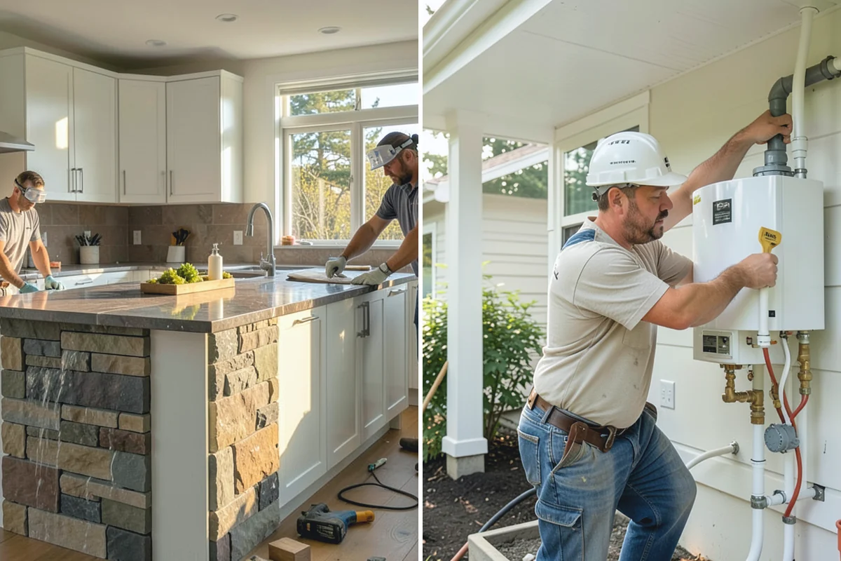 Double Shower Installation in Marysville, Snohomish County, WA - Size the enclosure for two stations