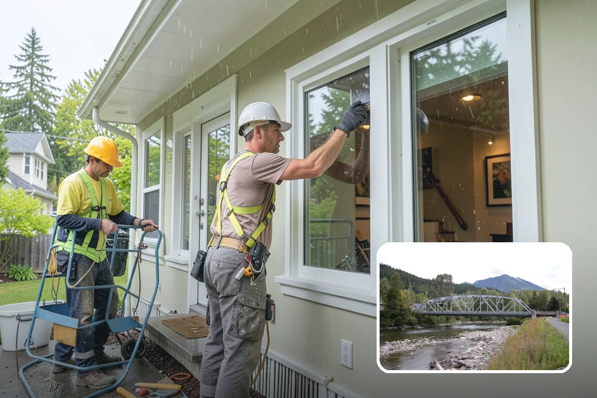 Double Shower Installation in Skykomish, King County, WA - Lets two people shower comfortably