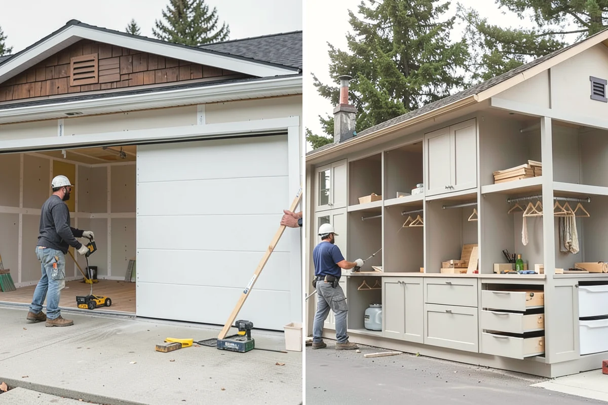 Double-Sided Fireplace Installation in Burlington, Skagit County, WA - Plan framing and venting for the see-through unit