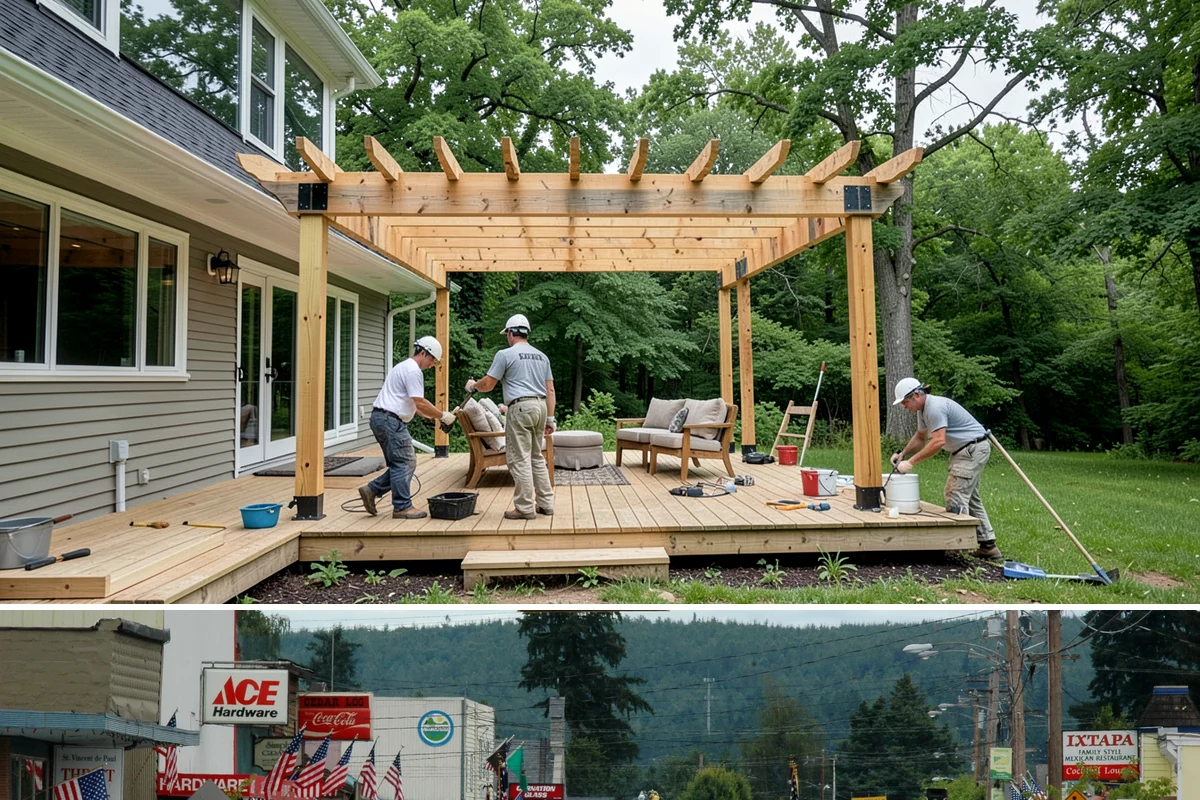 Double-Sided Fireplace Installation in Carnation, King County, WA - Adding a double-sided fireplace before the cool season lets both connected rooms benefit from its warmth all winter.