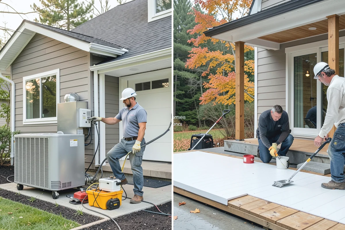 Double-Sided Fireplace Installation in Des Moines, King County, WA - Plan framing and venting for the see-through unit