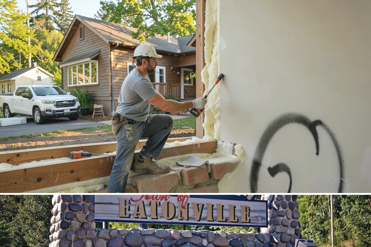 Double-Sided Fireplace Installation in Eatonville, Pierce County, WA - Adding a double-sided fireplace before the cool season lets both connected rooms benefit from its warmth all winter.
