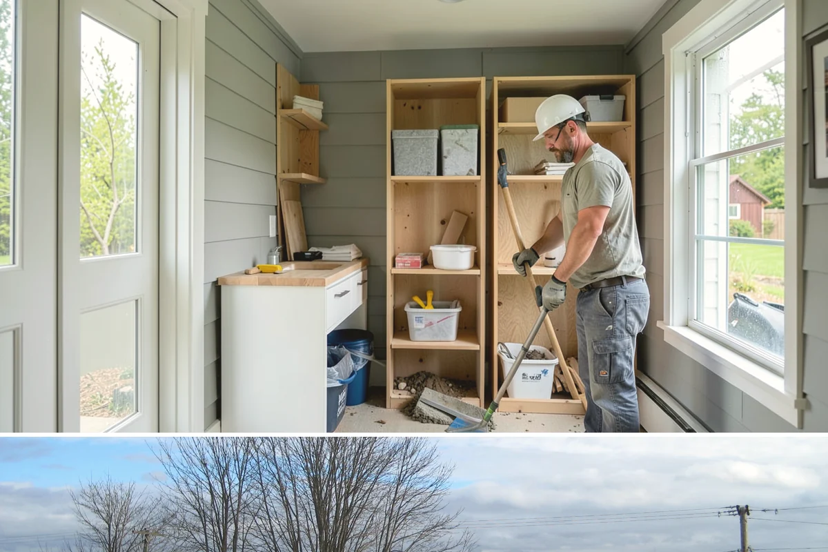 Double-Sided Fireplace Installation in Langley, Island County, WA - Adding a double-sided fireplace before the cool season lets both connected rooms benefit from its warmth all winter.