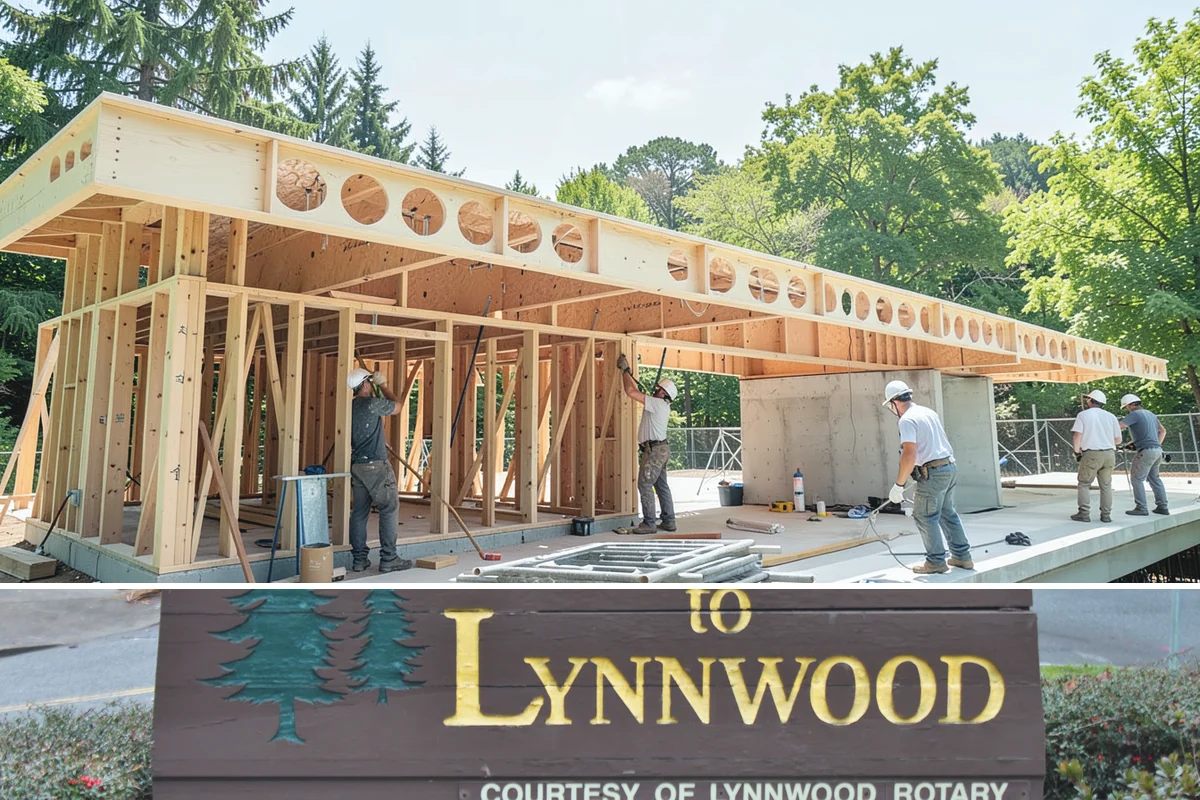 Double-Sided Fireplace Installation in Lynnwood, Snohomish County, WA - Adding a double-sided fireplace before the cool season lets both connected rooms benefit from its warmth all winter.