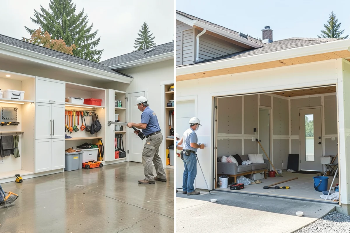Double-Sided Fireplace Installation in Ruston, Pierce County, WA - Plan framing and venting for the see-through unit