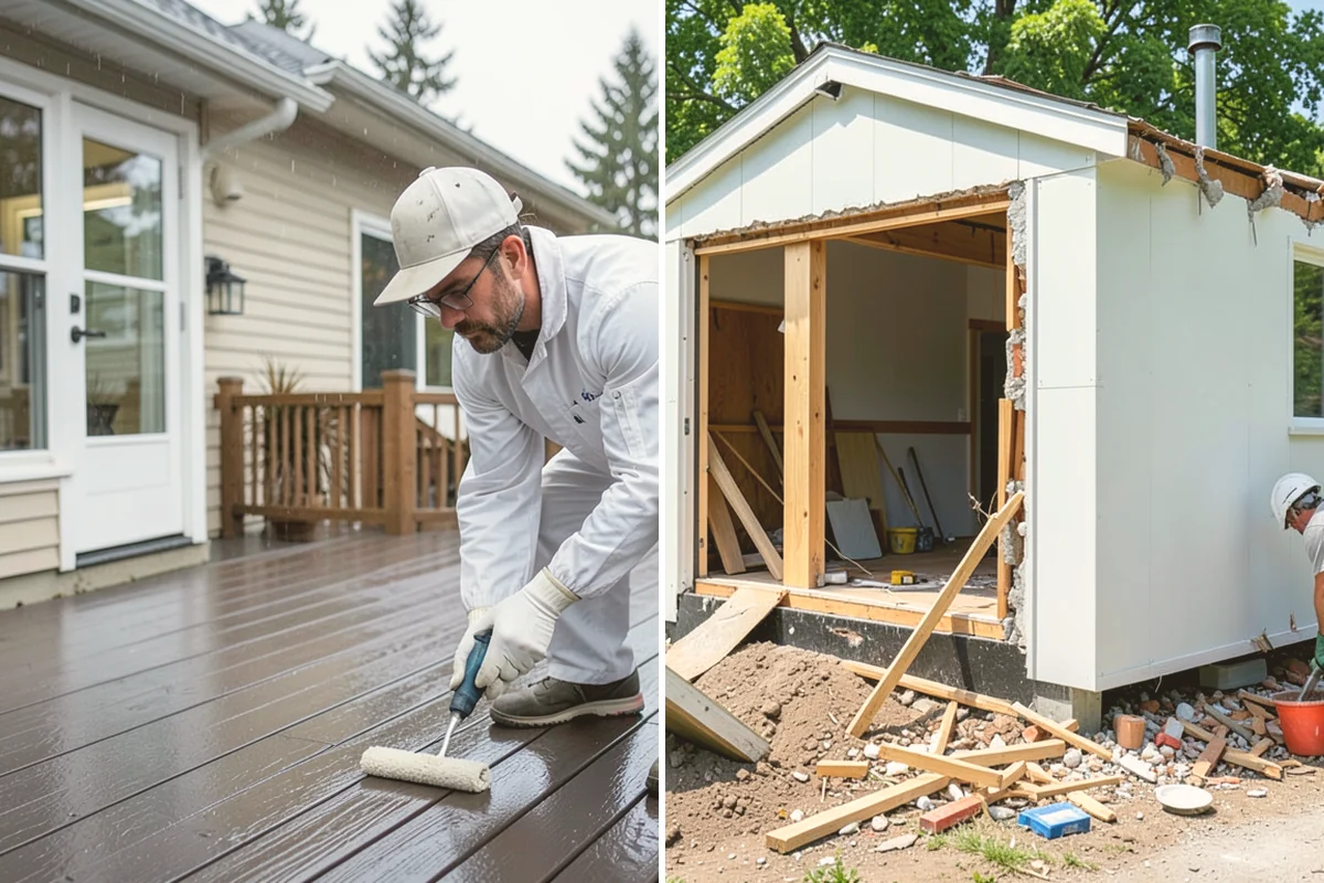 Double-Sided Fireplace Installation in Sammamish, King County, WA - Plan framing and venting for the see-through unit