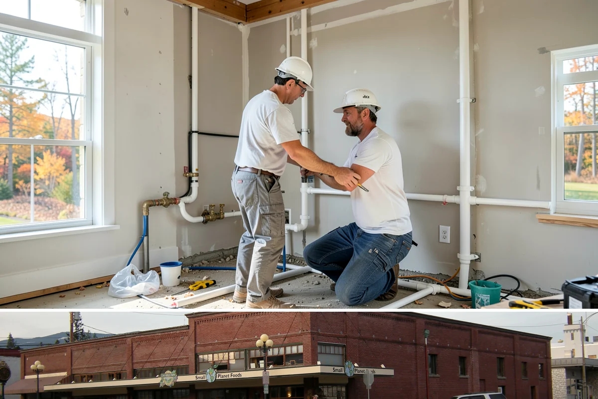 Double-Sided Fireplace Installation in Sedro-Woolley, Skagit County, WA - Adding a double-sided fireplace before the cool season lets both connected rooms benefit from its warmth all winter.