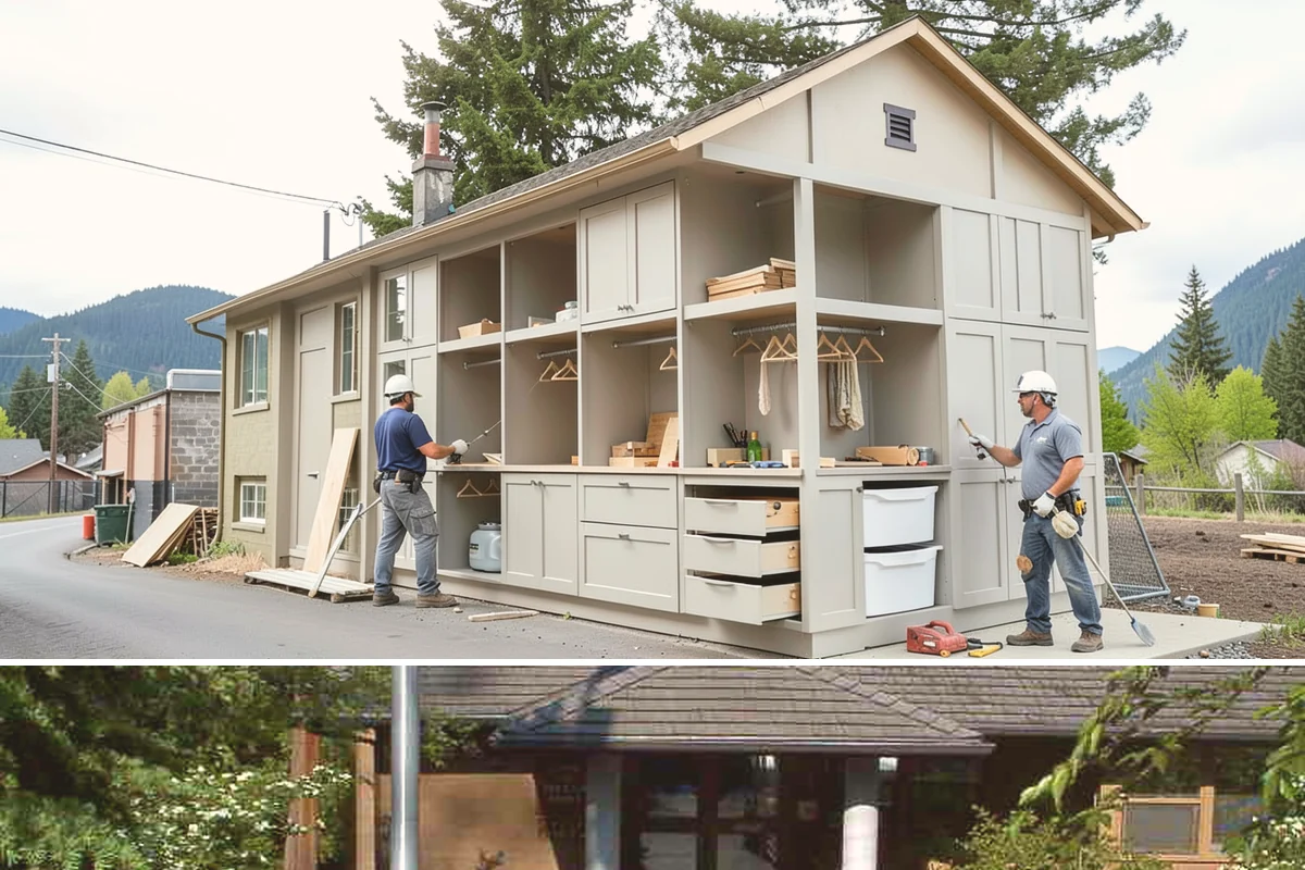 Double-Sided Fireplace Installation in Yarrow Point, King County, WA - Adding a double-sided fireplace before the cool season lets both connected rooms benefit from its warmth all winter.