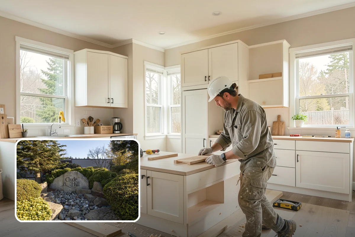 Double Vanity Installation in Clyde Hill, King County, WA - Provides separate sinks for two users