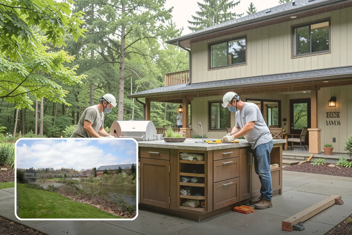 Double Vanity Installation in Tukwila, King County, WA - Provides separate sinks for two users