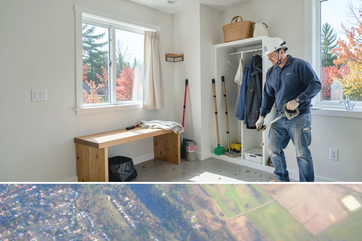 Downspout Installation in Algona, King County, WA - Downspout work is done year-round and is best completed before winter storms overload the system.